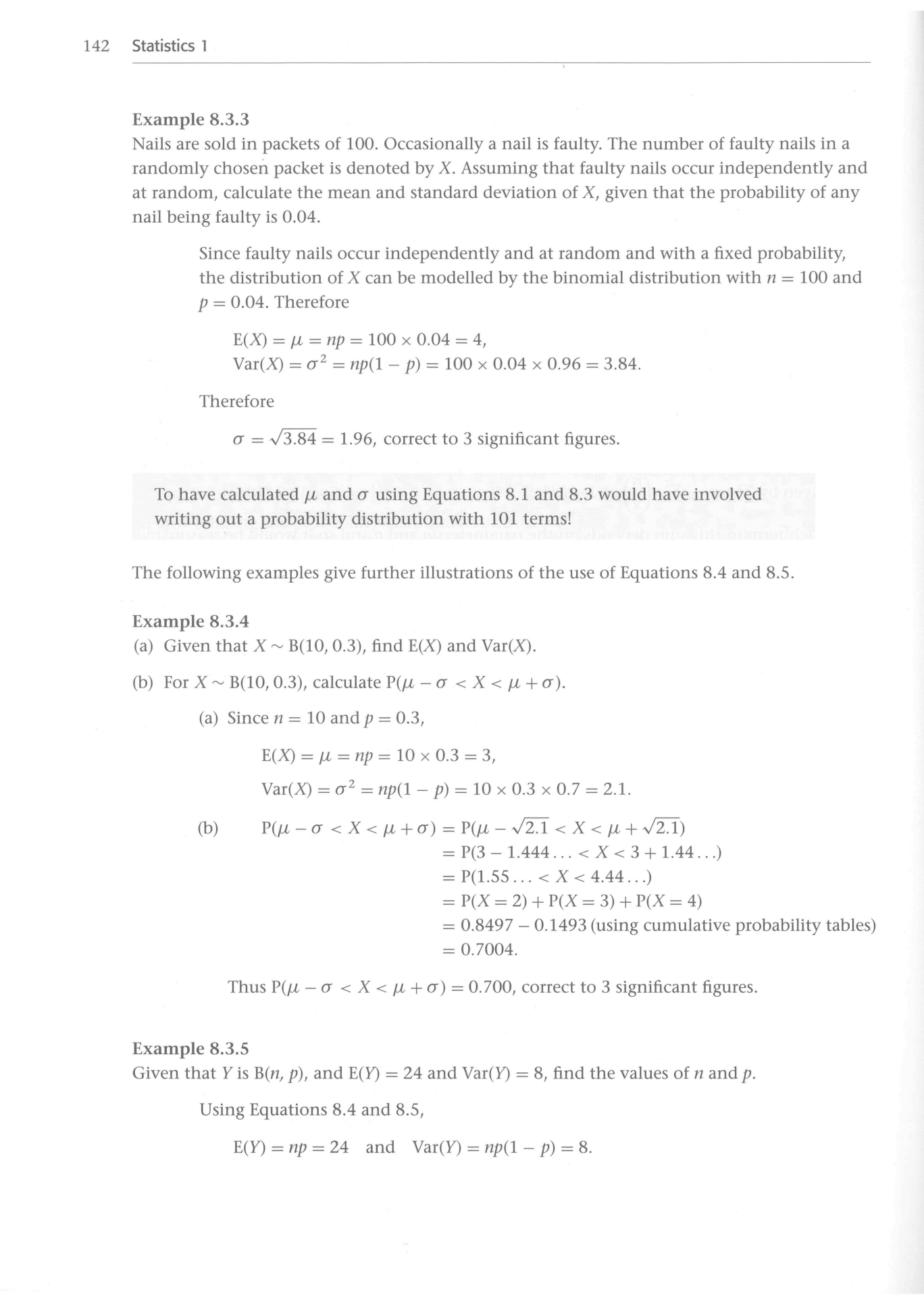 Cambridge Statistics